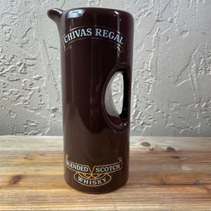 Chivas regal barware ceramic pitcher